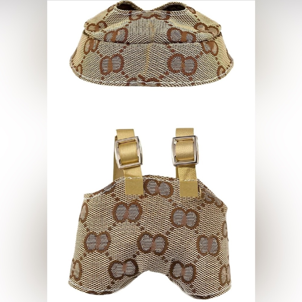 High Fashion Labubu or Doll Shorts with Bucket Hat